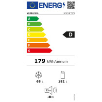 Integreeritav külmik Whirlpool WHC18T573