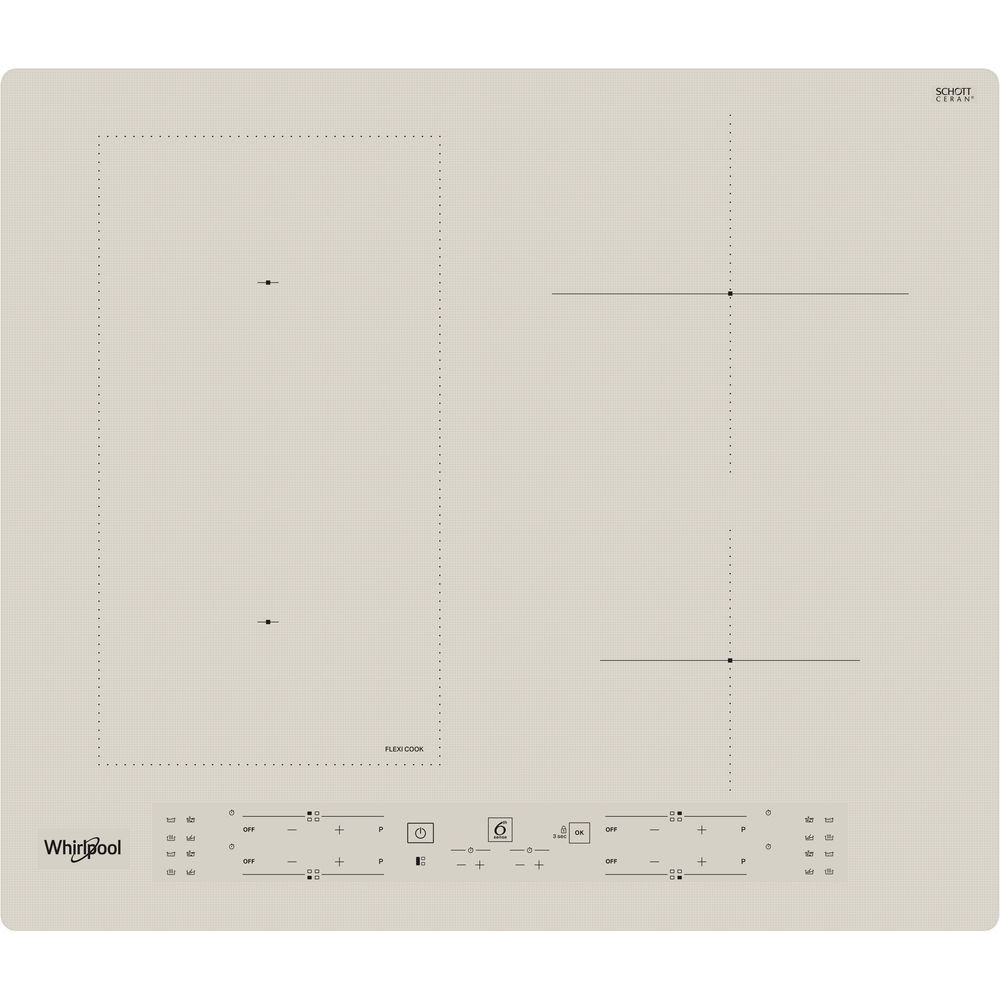 Induktsioonplaat Whirlpool WLB6860NES