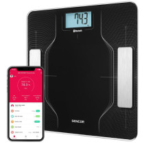 Smart fitness scale Sencor SBS8002BL