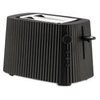 Toaster Plisse Alessi, black