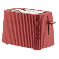 Toaster Plisse Alessi, red