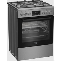Gaasipliit elektriahjuga Beko FBMA61330GXDT
