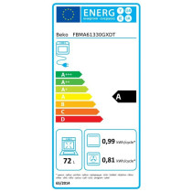 Gaasipliit elektriahjuga Beko FBMA61330GXDT