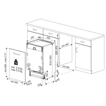 Integreeritav nõudepesumasin Beko BDIS38042Q