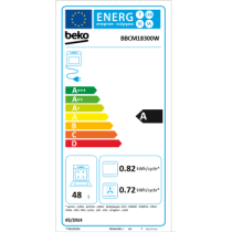 Integreeritav kompaktahi Beko BBCM18300W