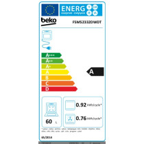 Gaasipliit elektriahjuga Beko FSM52332DWDT