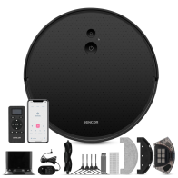Robotic vacuum cleaner Sencor, black