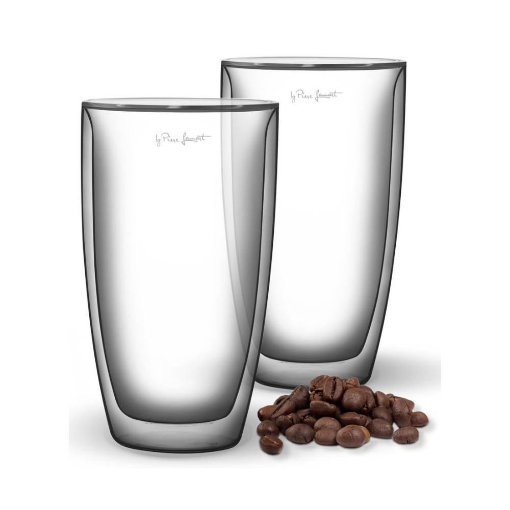 Borosilicate glass coffee glasses set of 2x230ml Vaso Lamart