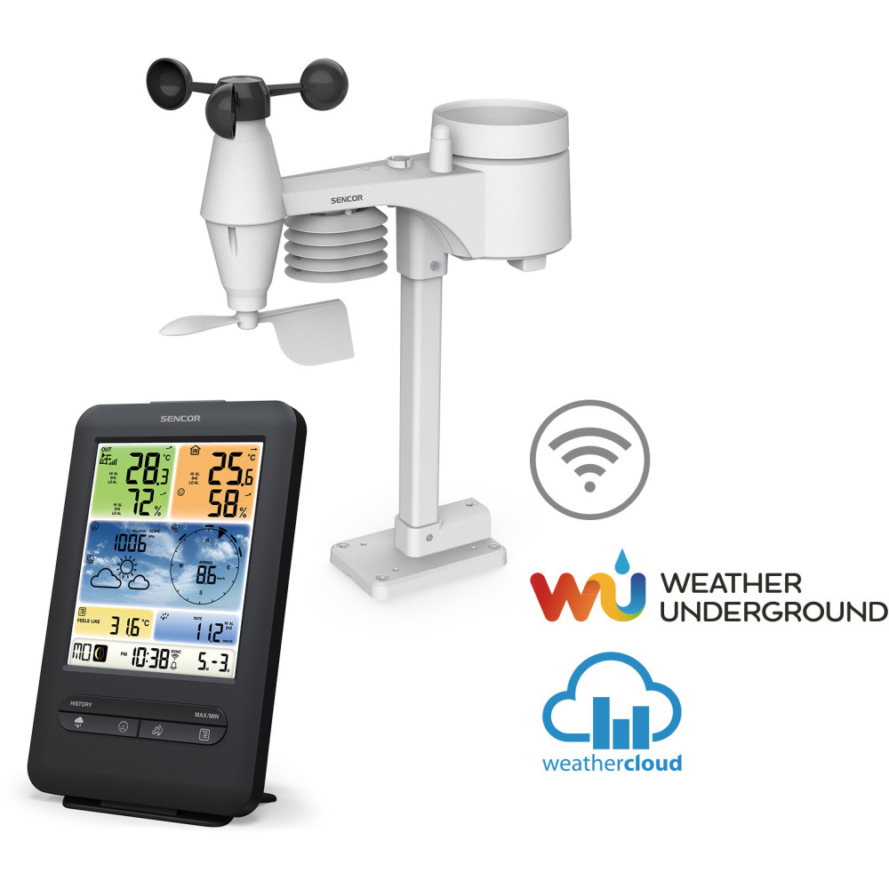 Weather Station Sencor SWS9898 with WiFi