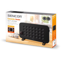 Convector heater Sencor, black