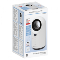 Ceramic fan heater ProfiCare , white