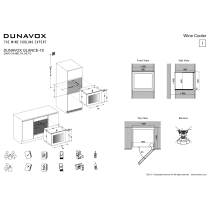 Wine cabinet Dunavox DAVG-18.46BTO