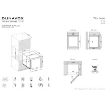 Integreeritav veinikülmik Dunavox DAVS-25.63DB