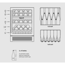 Wine refrigerator Scandomestic SV85B