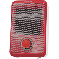 Hot air fan heater Sencor, red
