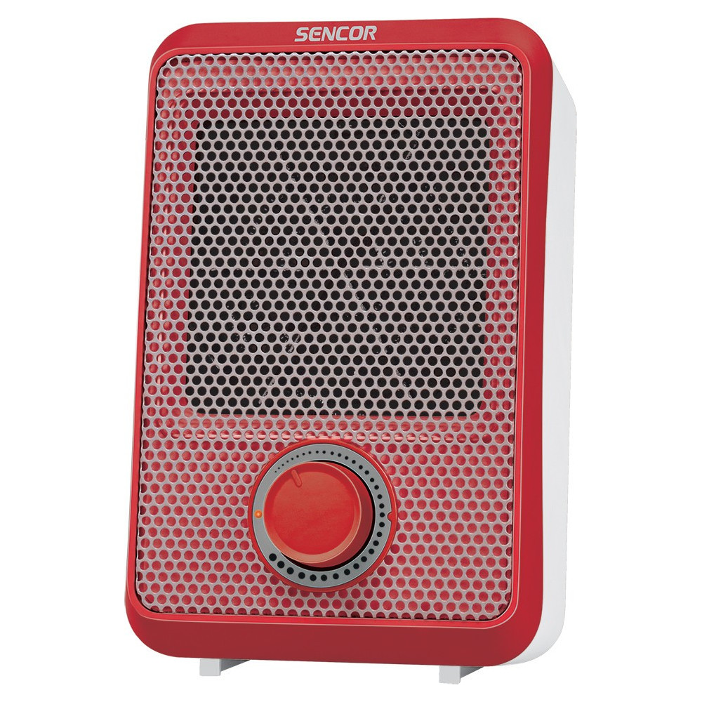 Hot air fan heater Sencor, red