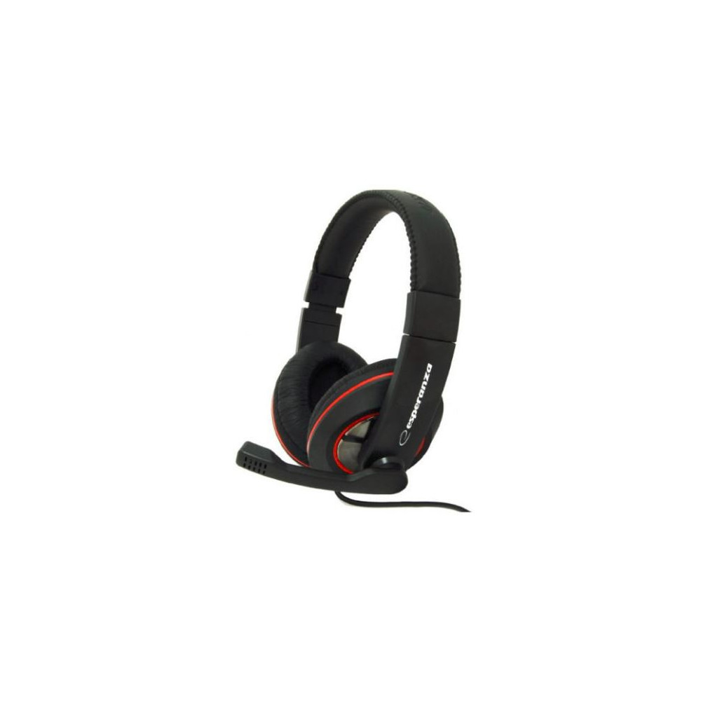 Headphones with microphone Esperanza EH118