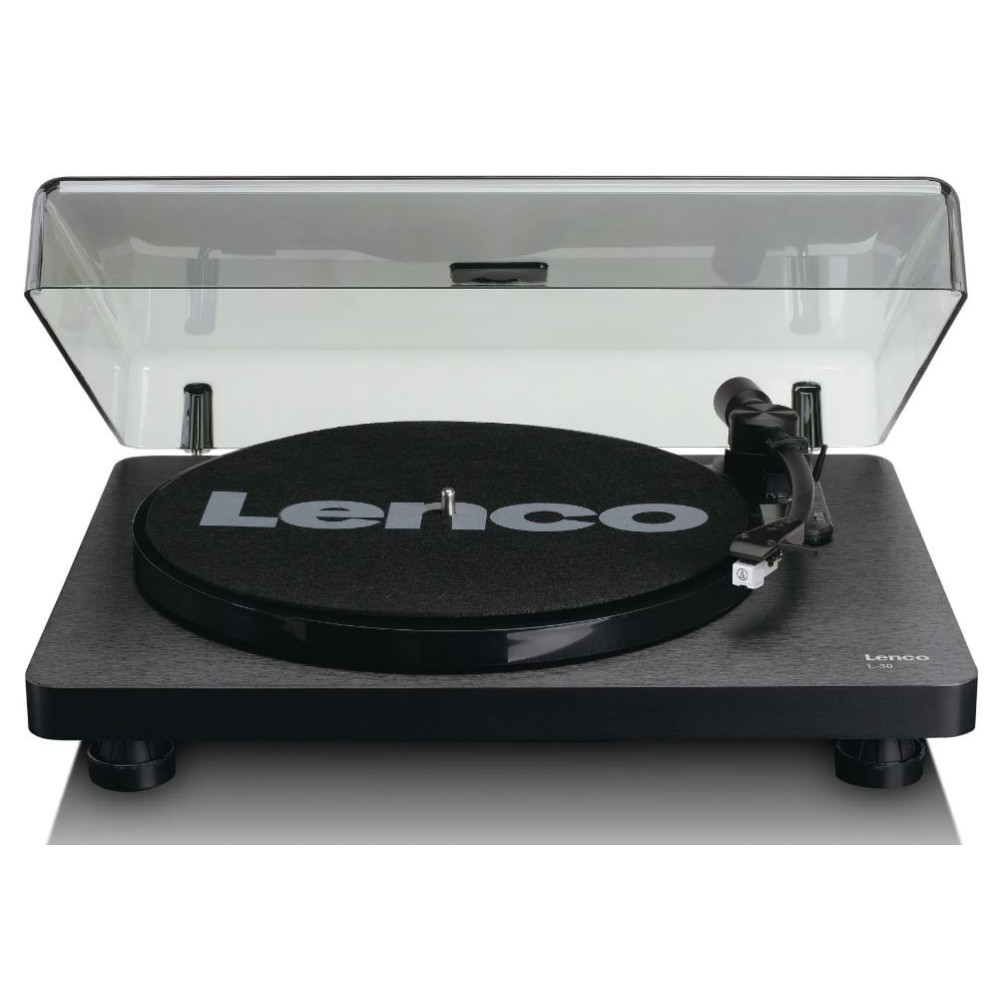 LENCO L-30BK TURNTABLE WITH USB/PC ENCODING - BLACK