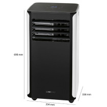 Konditsioneer Clatronic CL3716, must/valge