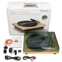 LENCO L-30WD TURNTABLE WITH USB/PC ENCODING