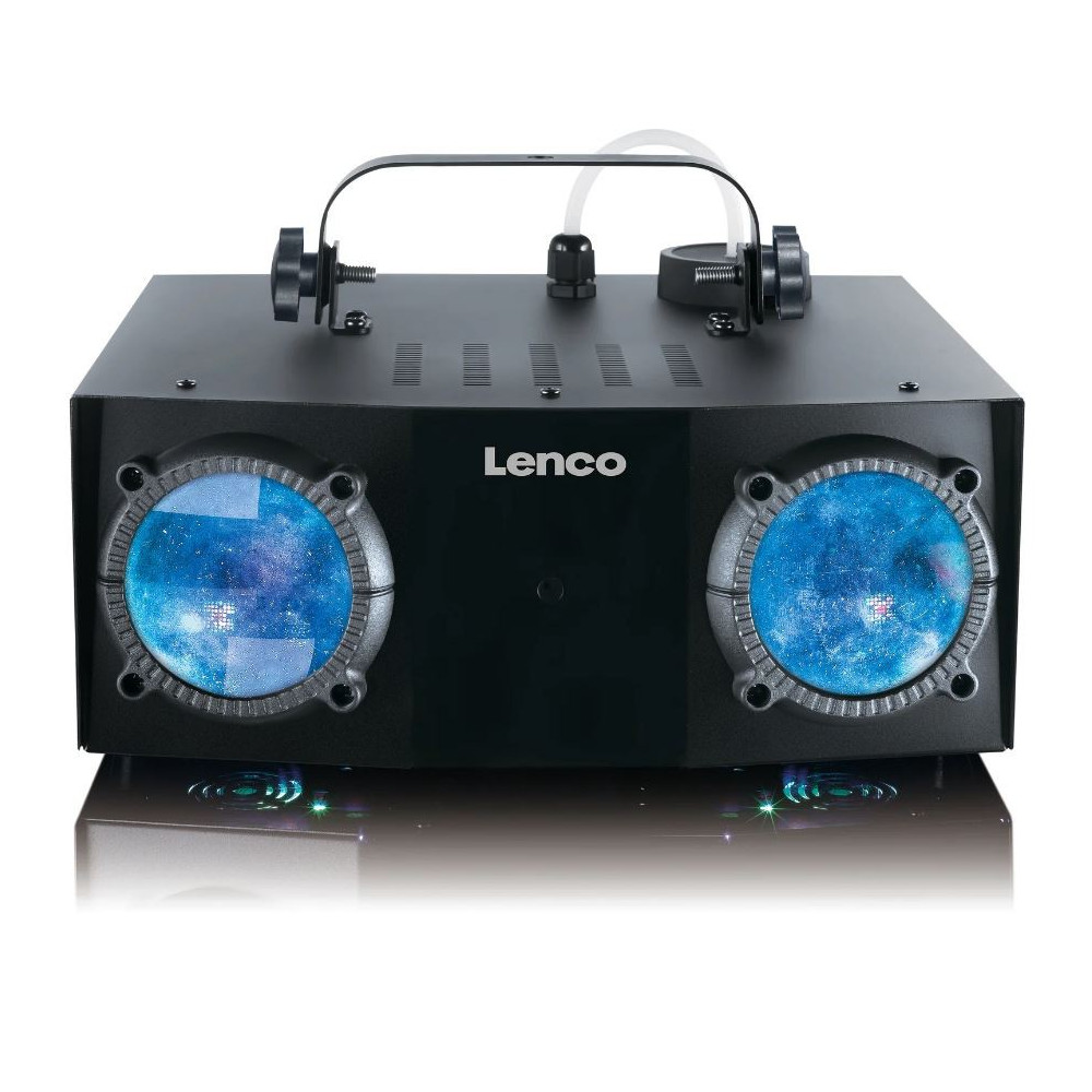 LENCO LFM-110BK - DUAL MATRIX PARTY LED LIGHT AND FOG MACHINE