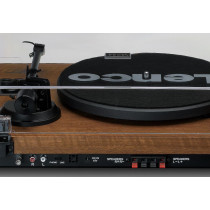 LENCO LS-480WD - RECORD PLAYER WITH BUILT-IN AMPLIFIER AND BLUETOOTH® PLUS 2 EXTERNAL SPEAKERS