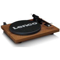 LENCO LS-480WD - RECORD PLAYER WITH BUILT-IN AMPLIFIER AND BLUETOOTH® PLUS 2 EXTERNAL SPEAKERS