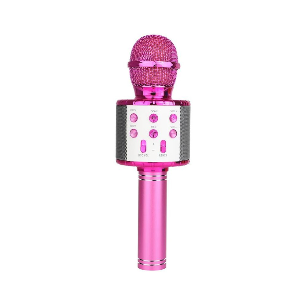 Karaoke microphone with speaker Manta MIC11PK, pink