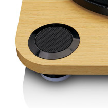 Turntable with built-in speakers Lenco, wood