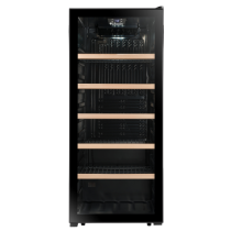 Serving wine cellar 121-bottle La Sommeliere, black