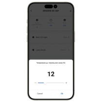 Wine cooler Dunavox DVN-19.50B.TO