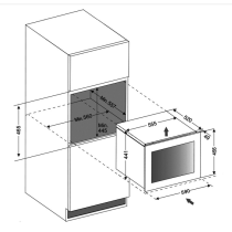 Wine cooler Dunavox DVN-19.50B.TO