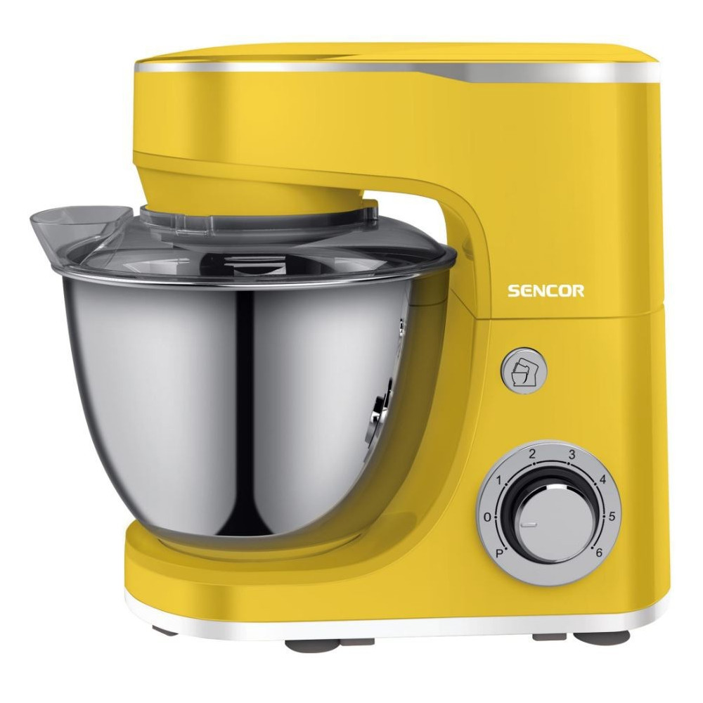 Multifunctional stand mixer Sencor, yellow