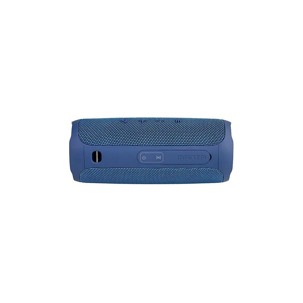 Portable Bluetooth speaker Manta SPK130GOBL, blue