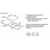 Induktsioon pliidiplaat Bosch PUJ611BB5E