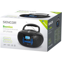 Boombox with bluetooth Sencor SPT2700BK, black