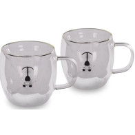 Boorsilikaadist tassid 2 x 250ml Lamart LT9125