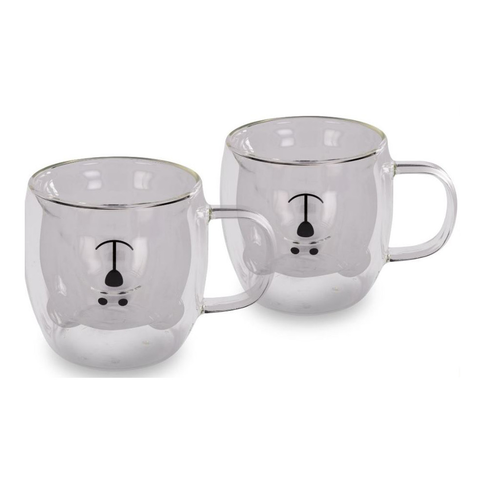 Boorsilikaadist tassid 2 x 250ml Lamart LT9125