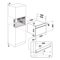 Built-in microwave Whirlpool