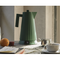 Water kettle Plisse Alessi, green