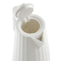 Water kettle Plisse Alessi, white