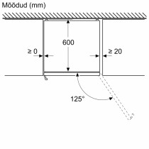 Free-standing fridge-freezer Bosch