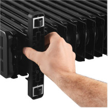 Oil filled radiator Sencor, black