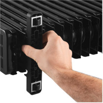 Oil filled radiator Sencor, black
