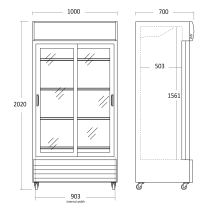 Display cooler Scancool