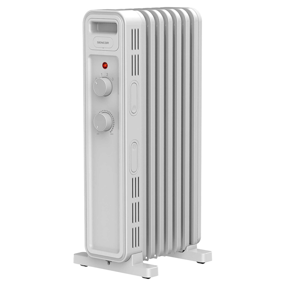 Oil filled radiator Sencor, white