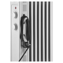 Õliradiaator Sencor SOH3407WH, valge