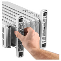 Oil filled radiator Sencor, white