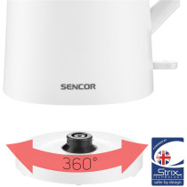 Double wall kettle Sencor, white