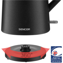Double wall kettle Sencor, black